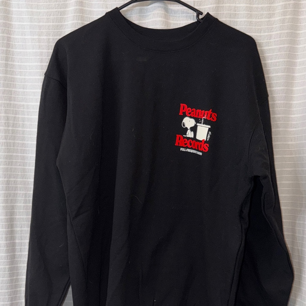 Black Peanuts Records Sweatshirt